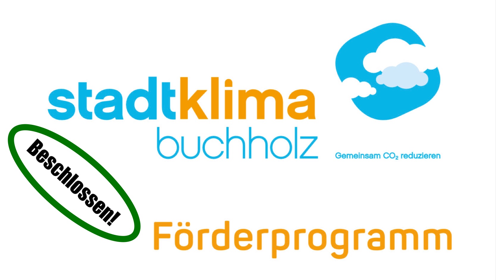 Informationen zum Beschluss des Förderprogramms Stadtklima Buchholz