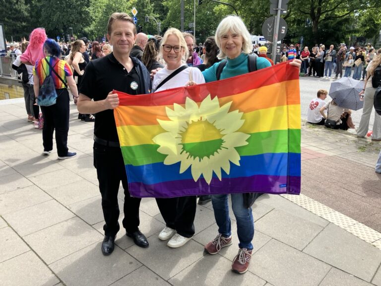 Regenbogenfarben zeigen: Lasst uns gemeinsam für Vielfalt und Gleichberechtigung auf die Straße gehen
