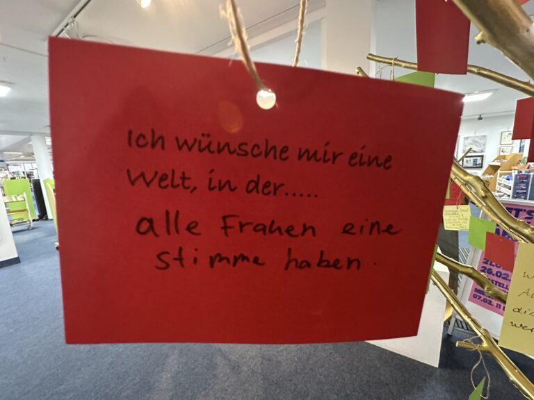 Fazit der Ausstellung „Let’s talk about Sexism“