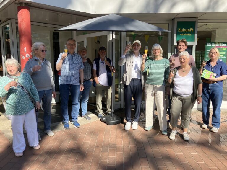 Unser Mitmach-Büro in der Buchholzer Innenstadt ist eröffnet!
