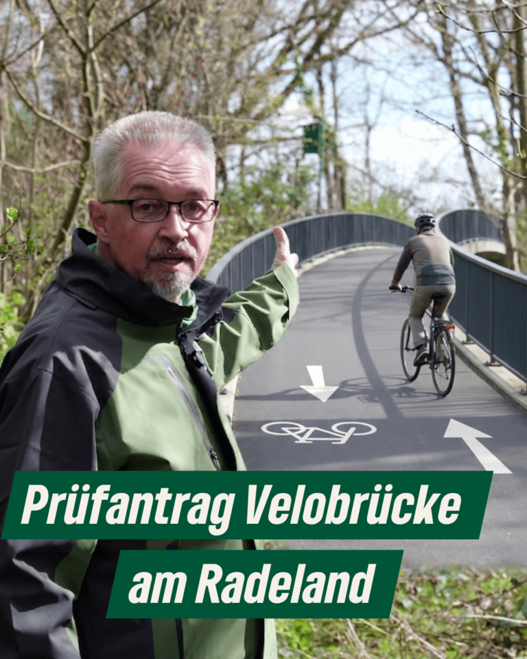 Prüfantrag zu Radfahrer- und Fußgängerbrücke angenommen!
