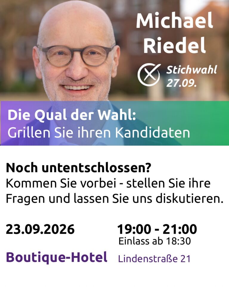 Wer wird Buchholzer Bürgermeister?